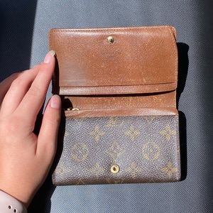 Authentic Vintage Louis Vuitton Snap Wallet